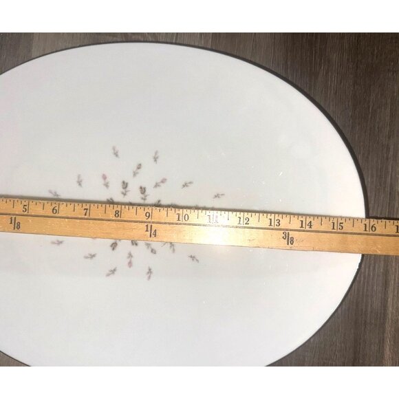 Vintage Petite bouquel  China Oval Serving Platter - Picture 2 of 3